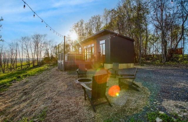 Alpine Abode | Hot Tub, King Bed, Panoramic Views in PA Wilds