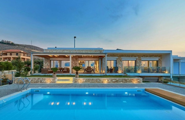 Amazing location and views with a heated covered pool