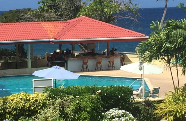 Amazing sea views from this Apartment on Store Bay Beach.
