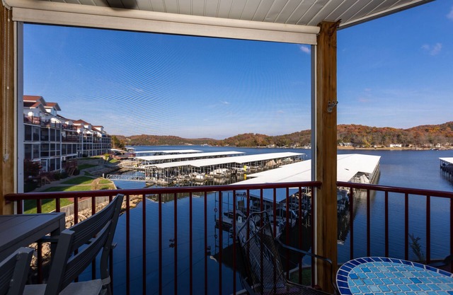 Amazing view of lake from water-front condo! Close to Ballparks National.