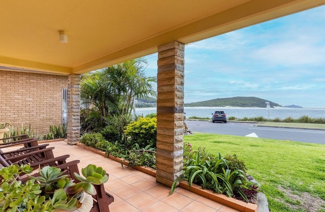 Anchored at Fingal Bay, 80 Marine Drive
