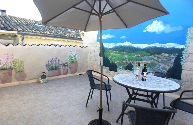 Ancient Roman Village House with Roof Terrace