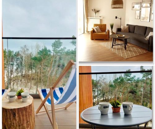 Apartament Pinea 410 Pobierowo przy plaży bezpłatny dostęp do basenu i saun 100m od głównej promenady, bezpłatny strzeżony parking!