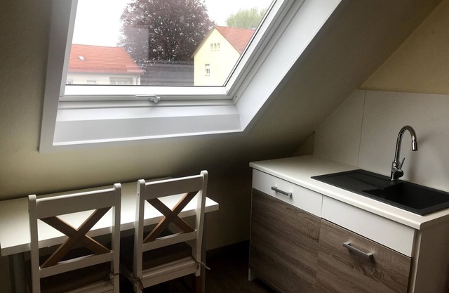 Apartment with kitchen and bathroom