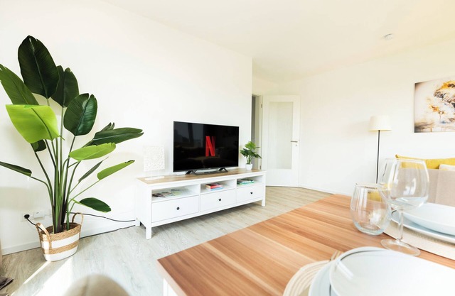 Apartment on the Schaalsee - New build - Sunny balcony - Stylish - SmartTV - UNESCO