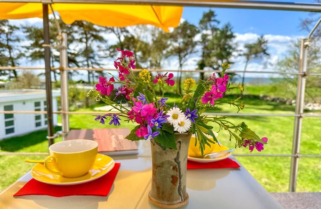 Apartment 4 in der Villa Windflüchter mit Meerblick - Top-lage!