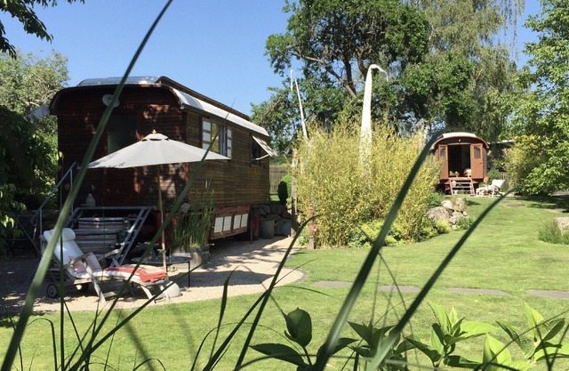 Apartment 'Familienurlaub Im Zirkuswagen' with Private Garden and Wi-Fi