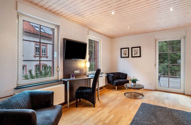 Apartment 'Ferienwohnung Luise' with Private Terrace, Balcony and Wi-Fi