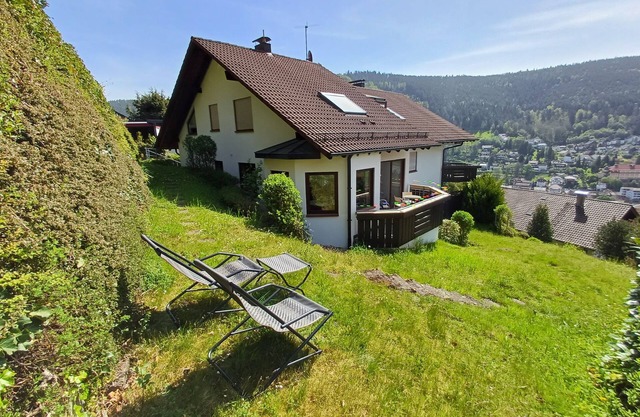 Apartment 'Ferienwohnung Panoramablick' with Mountain View, Private Garden and Wi-Fi