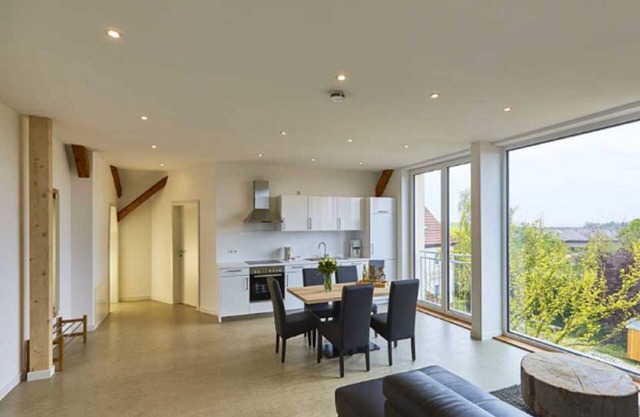 Apartment for 1-5 people with a fantastic view of the Taubertal