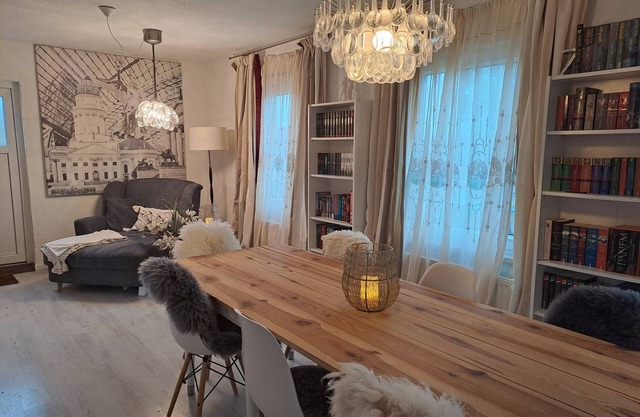 Apartment 'Gnadenhof Saale Wittgenstein' with Shared Terrace, Private Garden and Wi-Fi