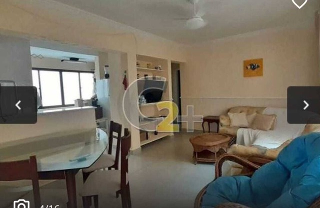 Apartment in Guaujá/SP, w/2 bedrooms, 72 m2. One parking space