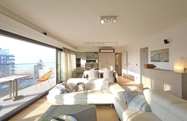 Apartment in Het Zoute with Sea Views