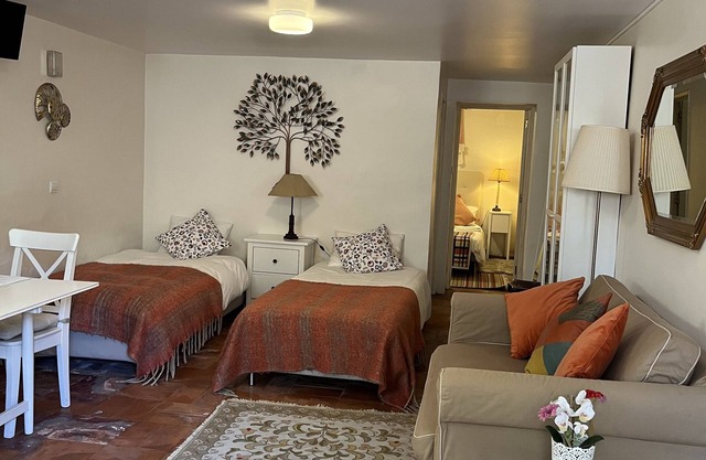 Apartment in Lisboa (Studio with a bedroom) in house with garden/barbecue