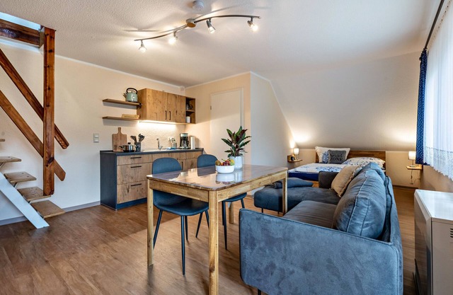 Apartment 'Kornblume' with Shared Garden, Balcony and Wi-Fi