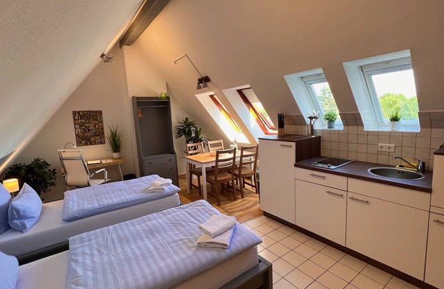 Apartment-Modern-Private Bathroom-City view-Am Jacobsweg Wohnung 2