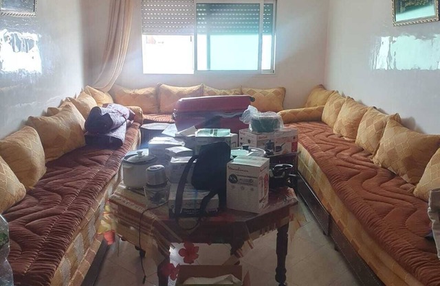 Apartment Morocco 80m2 3 rooms 20 elevator/La Mer 20 min walk