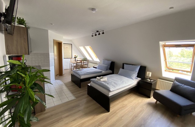 Apartment-Private Bathroom-City view-Am Jacobsweg Wohnung 1