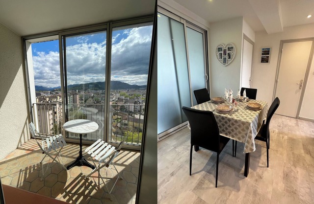 Apartment T3bis classified *, free parking, Annecy Center