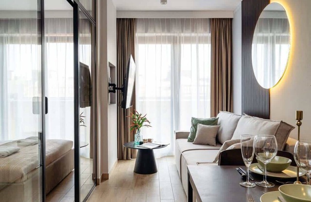 Apartment with a bedroom on the main square *SPA*
