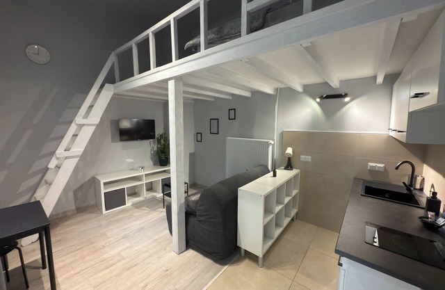 Apartment with Mezzanine and Private Courtyard