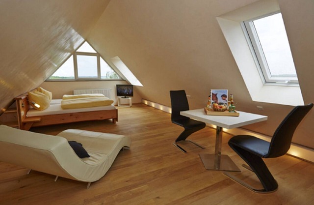 Apartment Wolke 7 for 1-2 people in the Dachspitz with a wonderful view over the Taubertal