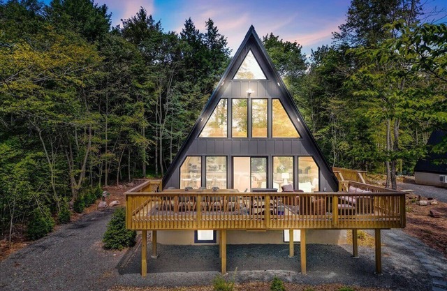 Apex A-Frame | Lake Access | Fire Pit | Hot Tub