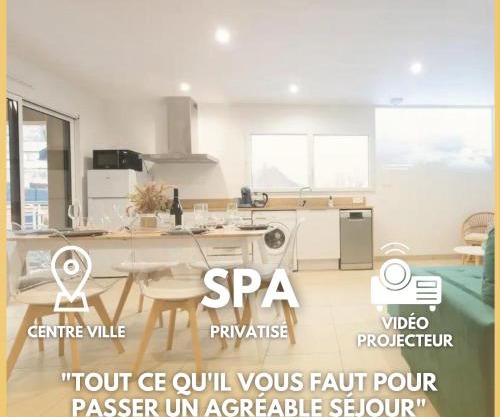 Appart Hôtel La Gacilly-centre ville-SPA-parking