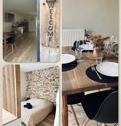 Appartement 3 étoiles tout confort et spacieux en campagne bourguignonne