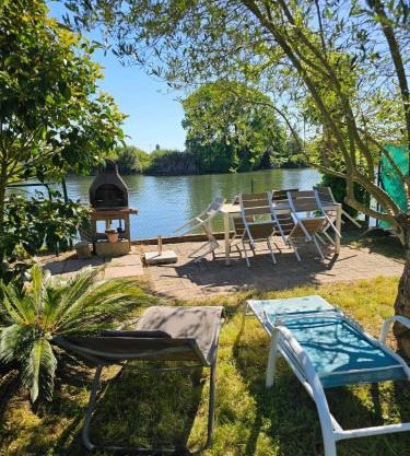 Appartement familial avec jardin et vue sur lac à Clairac, 80 m²
