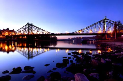 Appartement nahe Blauen Wunder