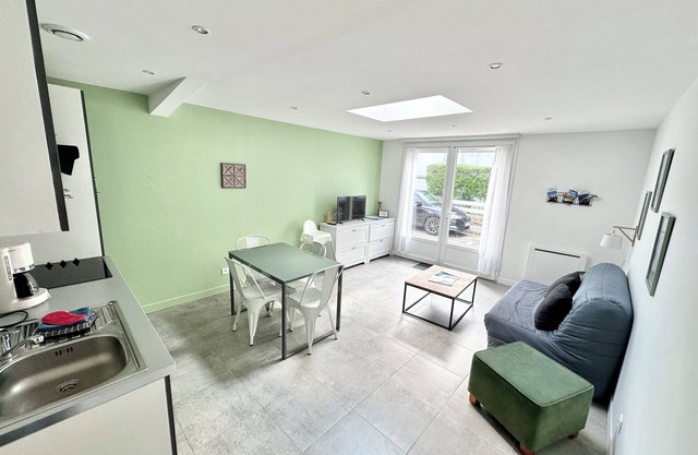 Appartement Rez-de-chaussée à 2 Minutes de la Plage à Pieds