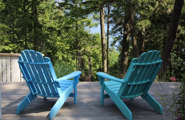 Architect designed cabin in the woods, Pender Island