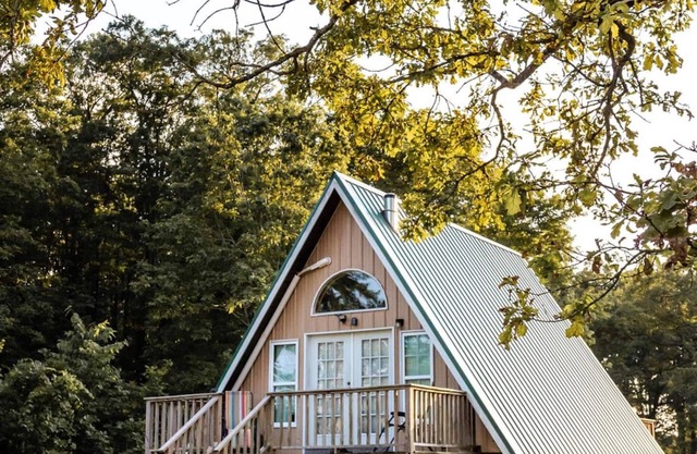 Arkansas A-Frame creates cozy, comfortable memories for years to come.