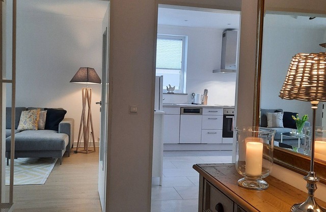 Arrive and feel at home! First floor apartment with a view of the garden paradise