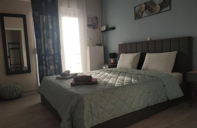 Athens view apartment near Metro station Agia Marina