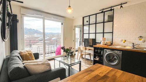 Au petit Vélo de Vienne - Balcon, Vue Panoramique & Parking gratuit