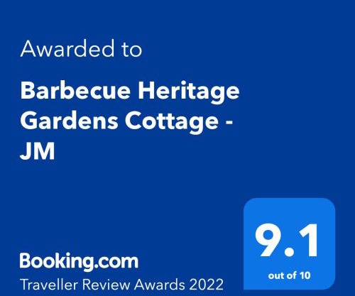 Barbecue Heritage Gardens Cottage - JM