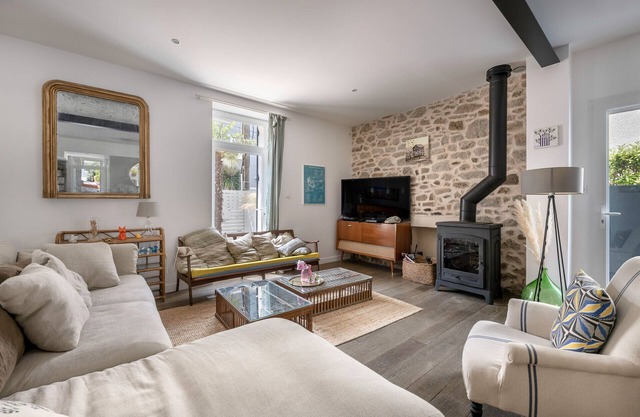 Bauloise house 600 m from the sea