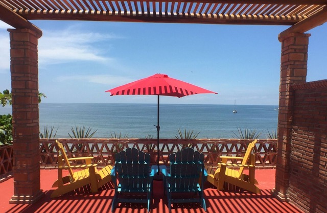 Beach Front Compound W/Casita & Private Terrace: Sleeps 4@$45 a nite per person