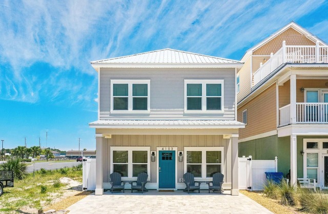 Beach Haven - Brand New Home - Private Pool- just 300 feet from the Beach!