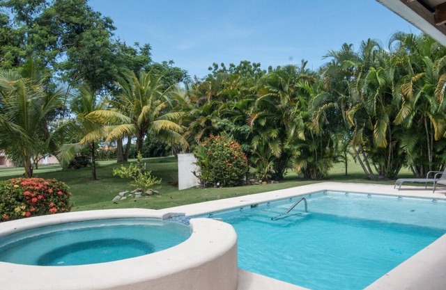 Beach resort villa with private pool