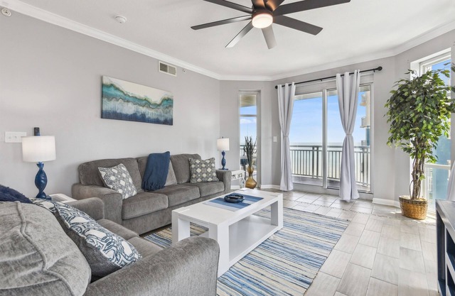Beach Views | 12th Floor |Legacy Tower 1208 | 2 Pools| 6 beds| 3 Bathrooms| Gym