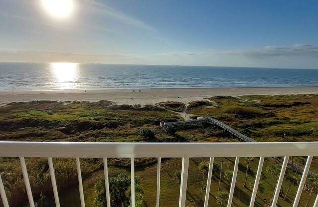 Beachfront Getaway | Private Balcony, Great Views!