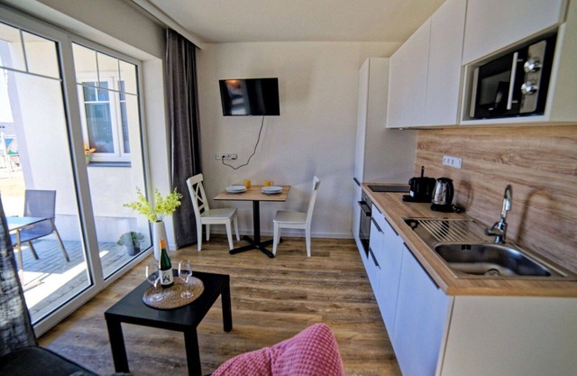 Beautiful apartment for 2 people with WIFI, hot tub, TV, terrace and pets allowed