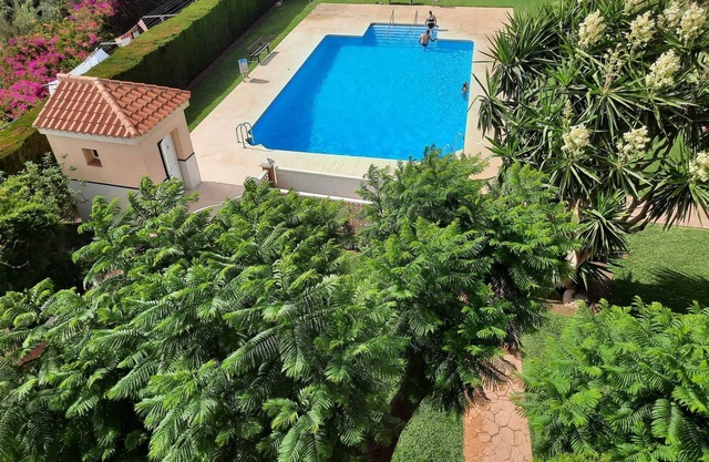 Beautiful apartment on the beach with pool and 300 days of sunshine a year