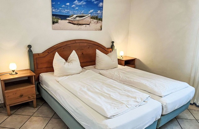 Beautiful apartment for 2 guests with WIFI, TV, terrace, pets allowed and parking