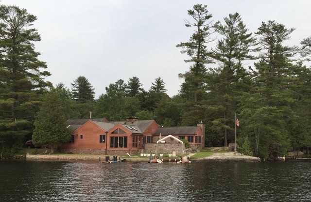 Beautiful Brant Lake home with direct lakefront, hot tub and snowmobile access!
