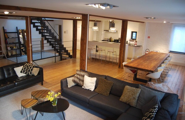 Beautiful charming loft in the center of Ghent - free parking!