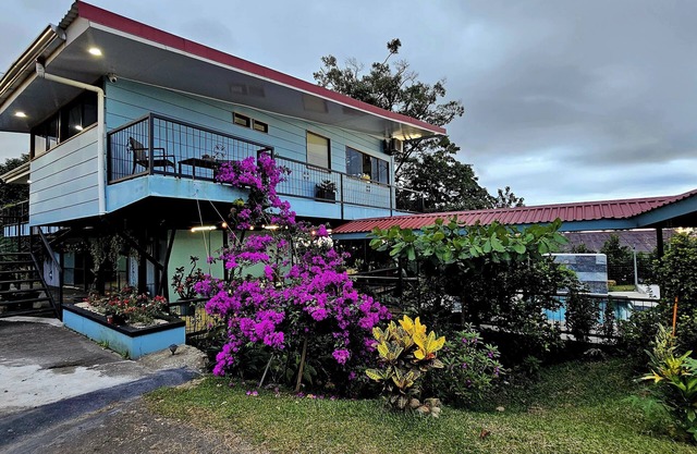 Beautiful family-sized loft with pool, roomy balcony and spacious outdoor areas